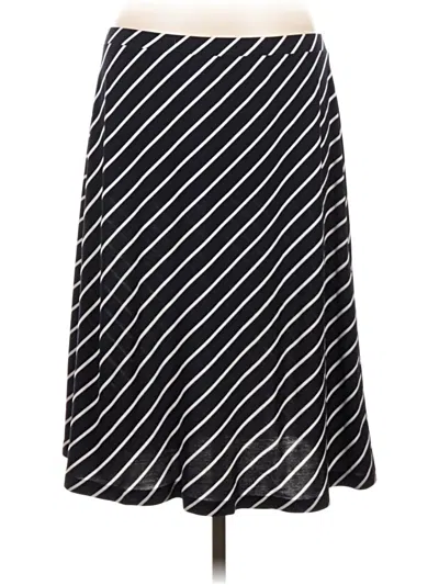 Pre-owned Anne Klein Casual Skirt In Black