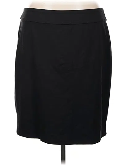 Pre-owned Anne Klein Casual Skirt In Black