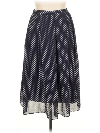 Pre-owned Anne Klein Casual Skirt In Blue