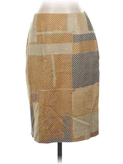 Pre-owned Anne Klein Casual Skirt In Brown