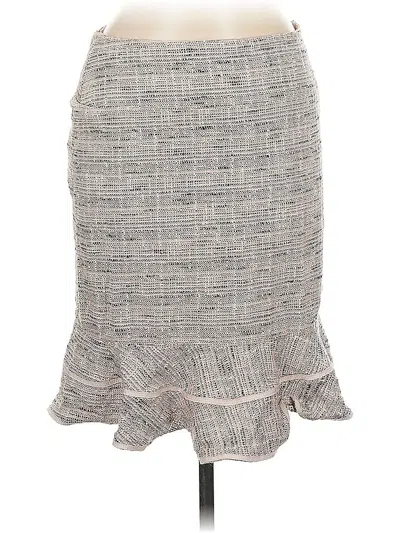 Pre-owned Anne Klein Casual Skirt In Gray