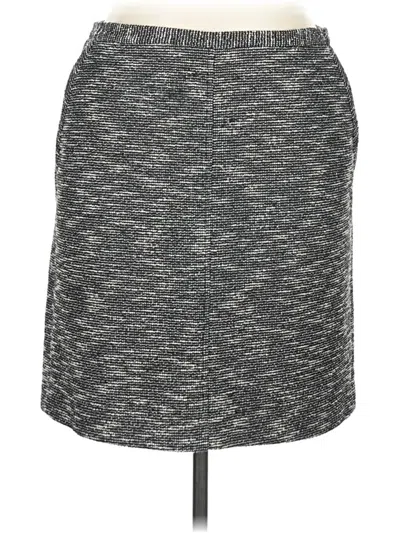 Pre-owned Anne Klein Casual Skirt In Gray