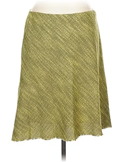Pre-owned Anne Klein Casual Skirt In Green