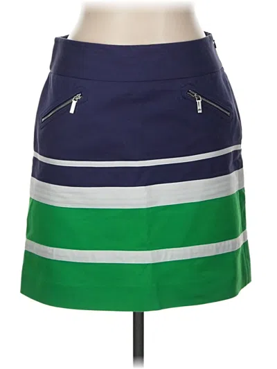Pre-owned Anne Klein Casual Skirt In Green