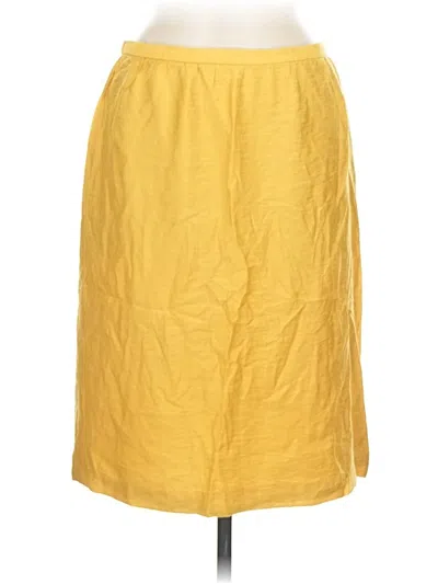 Pre-owned Anne Klein Casual Skirt In Orange