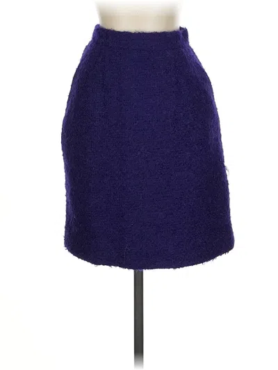 Pre-owned Anne Klein Casual Skirt In Purple