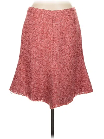 Pre-owned Anne Klein Casual Skirt In Red
