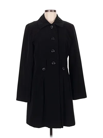 Pre-owned Anne Klein Coat In Black