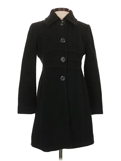 Pre-owned Anne Klein Coat In Black