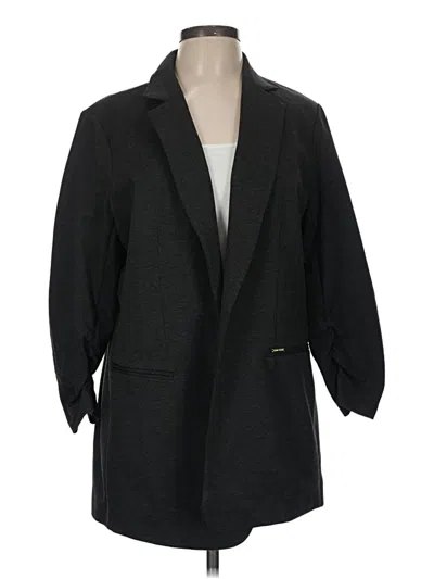 Pre-owned Anne Klein Coat In Black