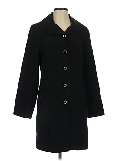 Pre-owned Anne Klein Coat In Black