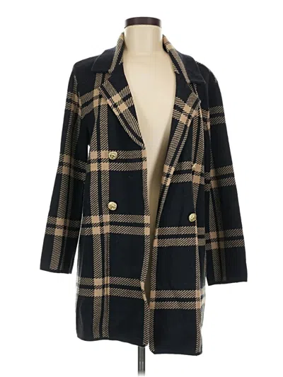 Pre-owned Anne Klein Coat In Black