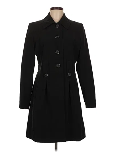 Pre-owned Anne Klein Coat In Black