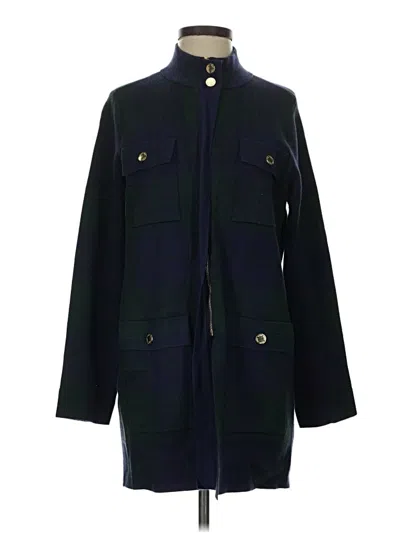 Pre-owned Anne Klein Coat In Blue