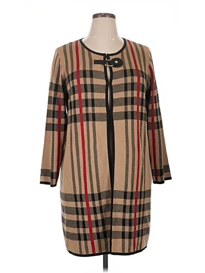 Pre-owned Anne Klein Coat In Brown