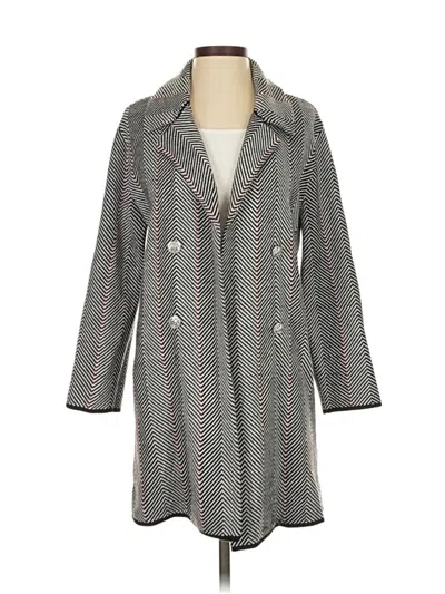 Pre-owned Anne Klein Coat In Gray