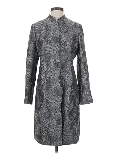 Pre-owned Anne Klein Coat In Gray