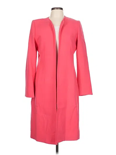 Pre-owned Anne Klein Coat In Pink