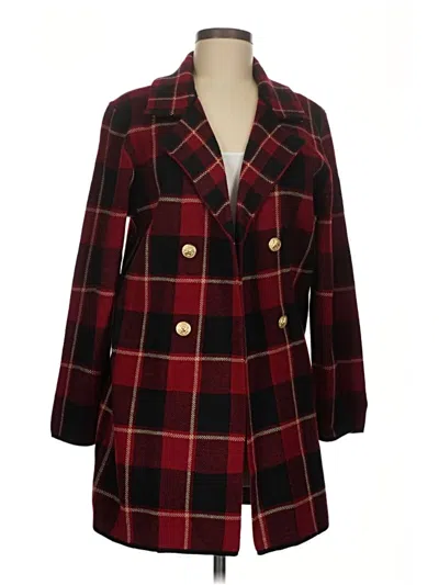 Pre-owned Anne Klein Coat In Red