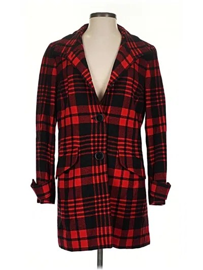 Pre-owned Anne Klein Coat In Red
