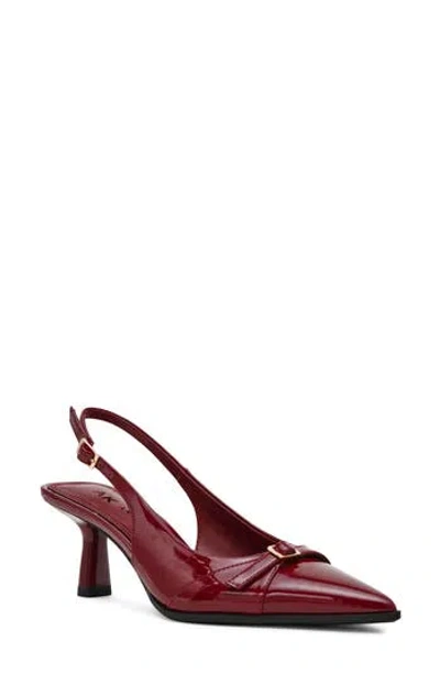 Anne Klein Cobbler Faux Leather Slingback Pump In Multi