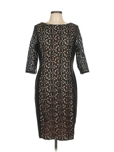 Pre-owned Anne Klein Cocktail Dress In Black