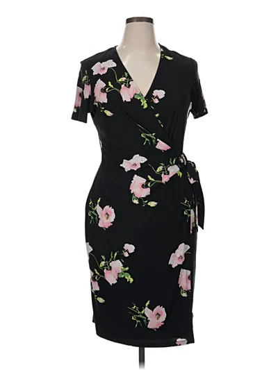 Pre-owned Anne Klein Cocktail Dress In Black