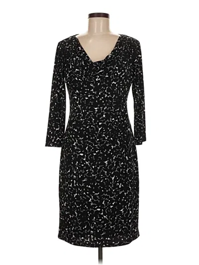 Pre-owned Anne Klein Cocktail Dress In Black