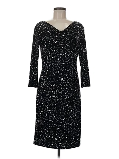 Pre-owned Anne Klein Cocktail Dress In Black