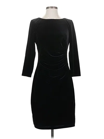 Pre-owned Anne Klein Cocktail Dress In Black