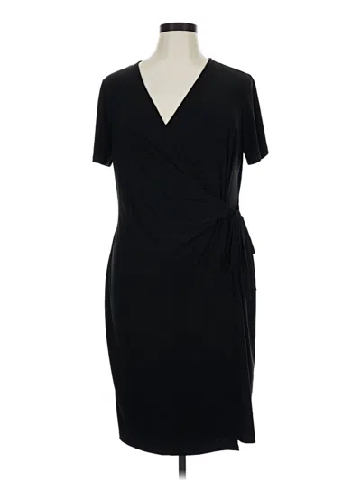 Pre-owned Anne Klein Cocktail Dress In Black