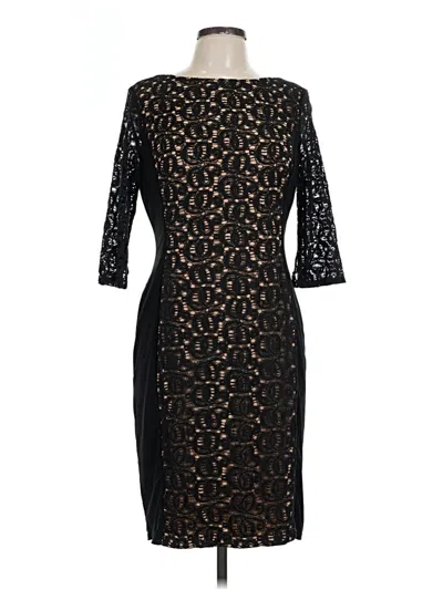 Pre-owned Anne Klein Cocktail Dress In Black