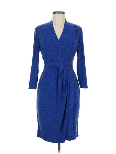 Pre-owned Anne Klein Cocktail Dress In Blue
