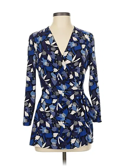 Pre-owned Anne Klein Cocktail Dress In Blue