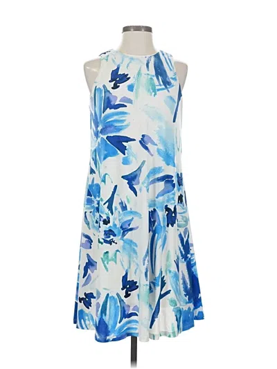 Pre-owned Anne Klein Cocktail Dress In Blue