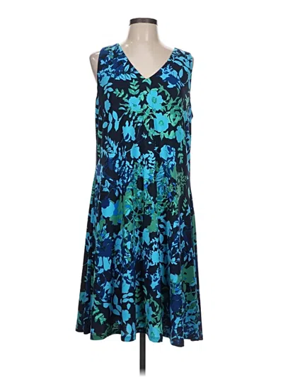 Pre-owned Anne Klein Cocktail Dress In Blue