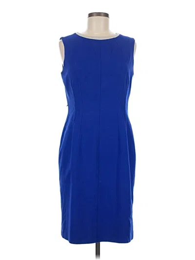 Pre-owned Anne Klein Cocktail Dress In Blue