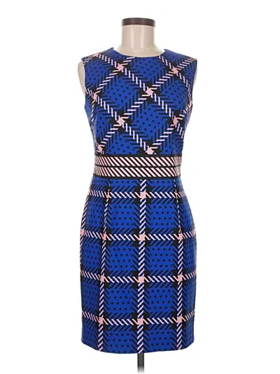 Pre-owned Anne Klein Cocktail Dress In Blue