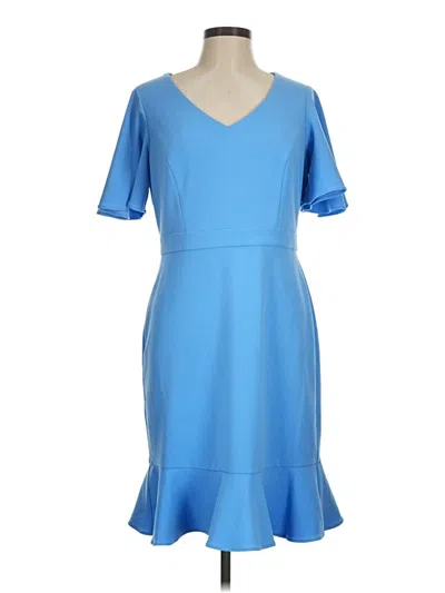 Pre-owned Anne Klein Cocktail Dress In Blue
