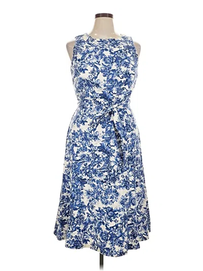 Pre-owned Anne Klein Cocktail Dress In Blue