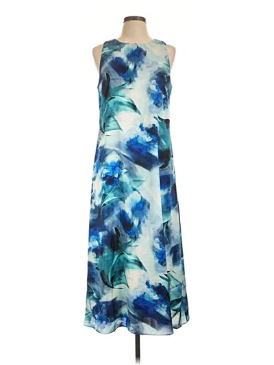 Pre-owned Anne Klein Cocktail Dress In Blue