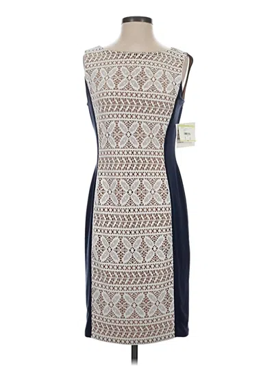 Pre-owned Anne Klein Cocktail Dress In Blue