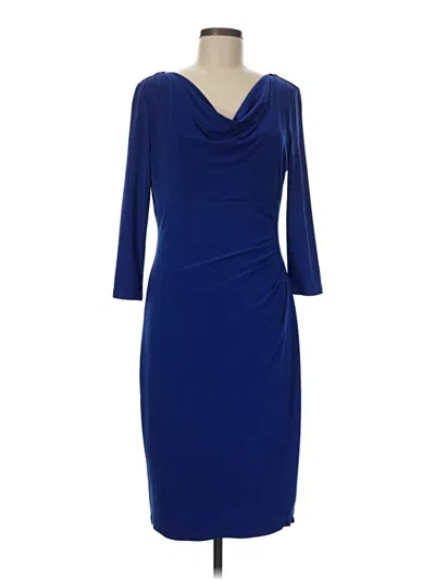 Pre-owned Anne Klein Cocktail Dress In Blue