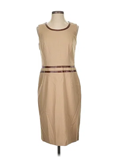 Pre-owned Anne Klein Cocktail Dress In Brown