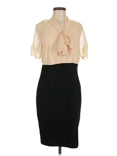 Pre-owned Anne Klein Cocktail Dress In Brown