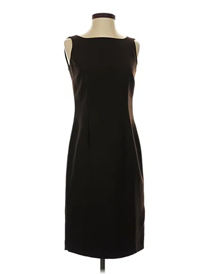 Pre-owned Anne Klein Cocktail Dress In Brown