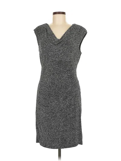Pre-owned Anne Klein Cocktail Dress In Gray