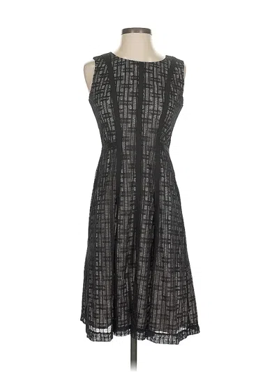 Pre-owned Anne Klein Cocktail Dress In Gray