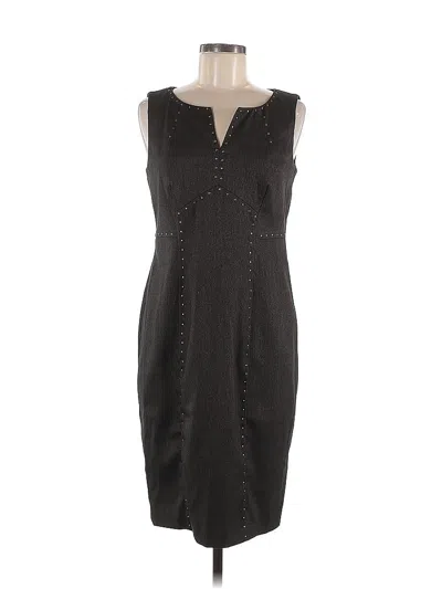 Pre-owned Anne Klein Cocktail Dress In Gray