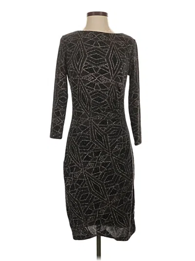 Pre-owned Anne Klein Cocktail Dress In Gray